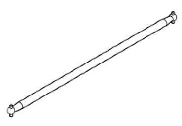SWORKz Fox44 Antriebswelle 189mm